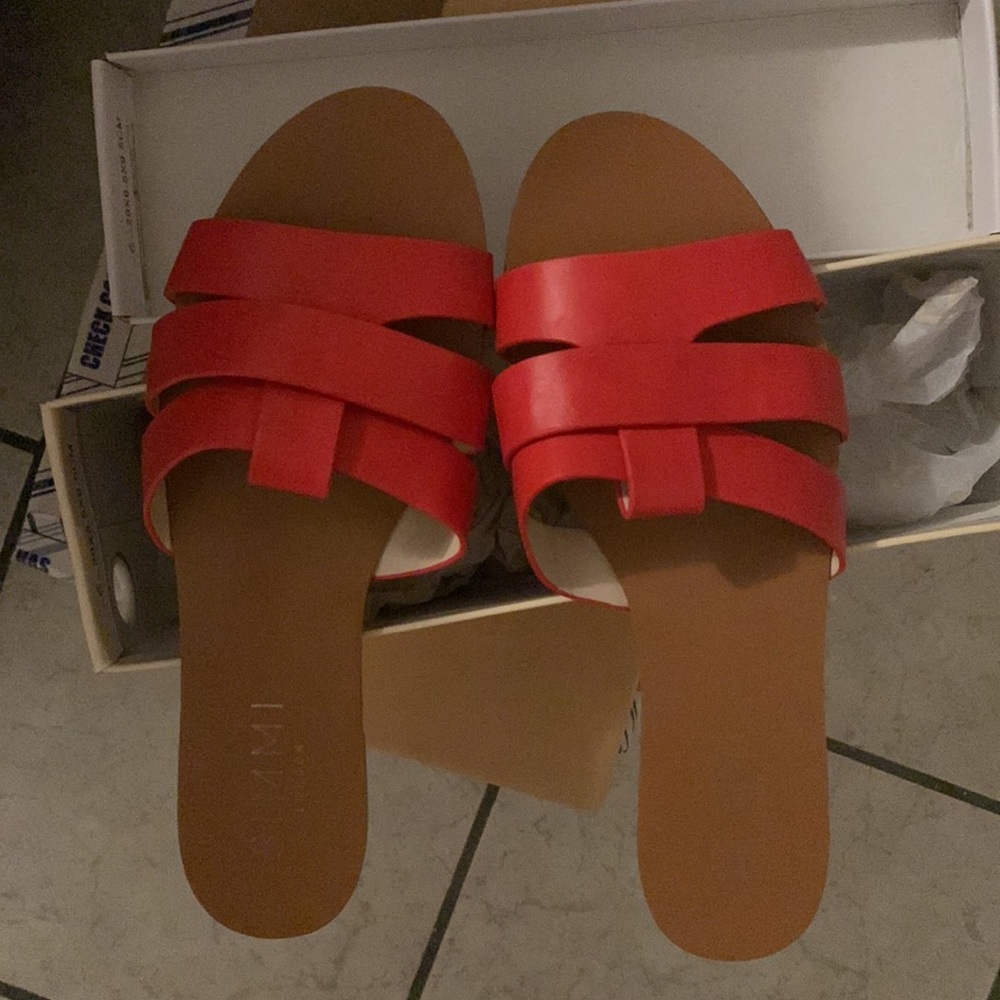 Simmi London Sandals in Red